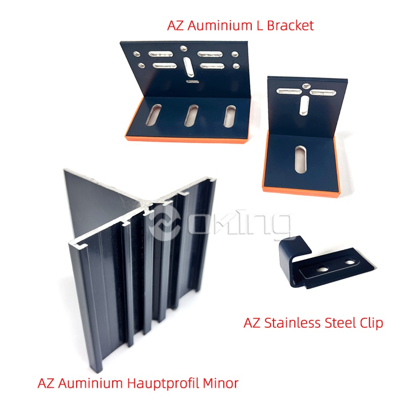 Hệ thống lắp đặt mặt tiền tòa nhà chuyên nghiệp với thiết bị cố định giấu/lộ cho tấm gốm đất nung